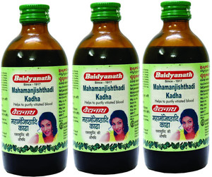 Baidyanath Mahamanjisthadi Kadha | Ayurvedic Blood Purifier 200 ml