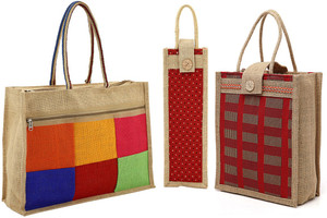 asian Men & Women Multicolor Bottle Bag