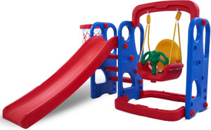 baybee Kids Garden Slide Playgro Plastic Super Senior Slide for Kids Garden Slider for kids slide | baby sliding swing|graden slide for kids|slide and swing for kids play slide