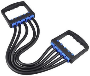 V.M Enterprises Heavy Duty 5 Latex Cord Exerciser Chest Expanderrring Chest_Puller Resistance Tube