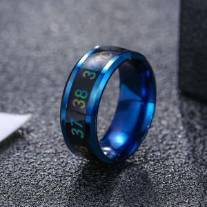 Shopping Dust Intelligent Smart Body Temperature Monitor Ring Valentine gift Fashion Jewellery Collection propose Lovers Fancy Party wear Stylish latest design Heart Dragon king Couples Love Golden Black Blue Mens Style Thumb Smart Band Gold plated Name Letter Hand Finger Rings Combo set pack for men /girls / Boys / boyfriend / husband /gents /Couple Latest Simple Single Daily use Gift Adjustable size High Trendy style , Tungsten, Metal, Brass, Enamel, Alloy Titanium, Gold, Black Silver, Rhodium Plated Ring Stainless Steel Ring Stainless Steel Titanium Plated Ring, Smart Body temperature ring Stainless Steel Platinum Plated Ring