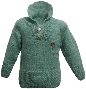 wegmans Woven Hooded Neck Casual Boys Green Sweater Buy wegmans
