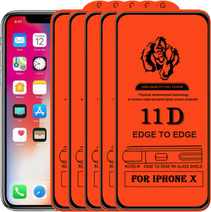 Roxel Edge To Edge Tempered Glass for Apple iPhone X