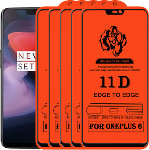 Roxel Edge To Edge Tempered Glass for OnePlus 6