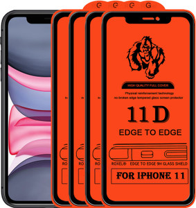 Roxel Edge To Edge Tempered Glass for Apple IPhone 11