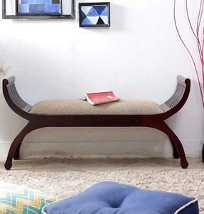 UK FURNITURE Rosewood (Sheesham) Sofa Sectional for Living Room & Office Fabric 2 Seater  Sofa