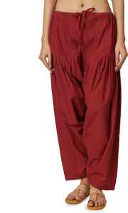 Swastik Stuffs Cotton Solid Patiala