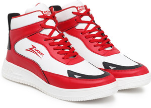 Zixer Men's Mid Top Ankle Retro Air Sneakers Hip Hop Long Casual Dance Shoes For Boys High Tops For Men