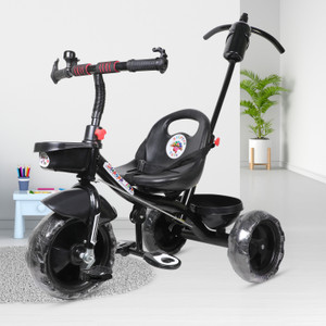स्टेपअप BLACK HANDLE FRONT AND BACK BASKET FOR BABY-02 ट्राईसाइकिल