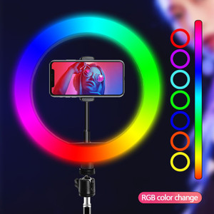 Wrapo Multicolor Selfie Light without Tripod Stand Ring Flash