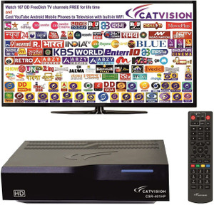 Catvision Advanced 2 in 1 Set Top Box with Mobile Cast to Television ...