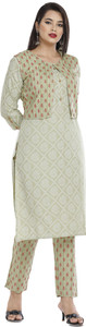 DADHEECH Women Kurta Pant Ethnic Jacket Set
