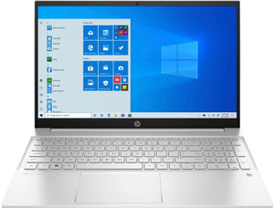 HP Pavilion AMD Ryzen 5 Hexa Core 5500U - (16 GB/512 GB SSD/Windows 10 Home) 15-eh1103AU Thin and Light Laptop