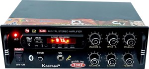 KAXTANG 1002 NEW SERIES METAL DJ REMIX ABSTRACT SOLOMAX OTIPLEX VERSION WITH BETTER SOUND QUALITY SOLOMAX AUDIO 60 WATT black 440 IC BT/ USB//SD Card /FM /AUX 60 W AV Power Amplifier (Black) 60 W AV Power Amplifier