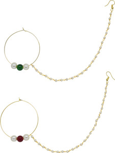 Reesha Jewel Gold-plated Plated Brass Nathiya