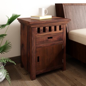 Induscraft Sheesham Wood Solid Wood Bedside Table