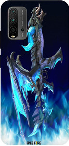 ब्लव्वर Redmi 9 Power, M2010J19SI, Printed Free Fire Game Back Cover के लिए