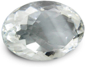 Takshila Gems Natural White Topaz Stone 10 Ratti / 9 Carat Lab Certified White Topaz Gemstone Topaz Stone
