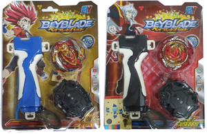 AZAD57 Beyblade Series Cho Z Achilles and Revive Phoenix 2 in 1