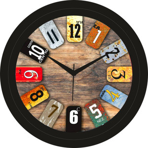 SAGAR HANDICRAFT Analog-Digital 28 cm X 28 cm Wall Clock
