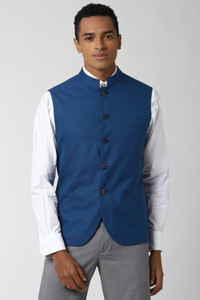 PETER ENGLAND Sleeveless Textured Men Jacket