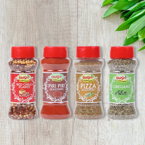 DietGro Pizza seasoning mix herbs , Chilli flakes , Oregano , Peri Peri