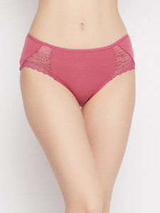 Clovia Women Hipster Pink Panty