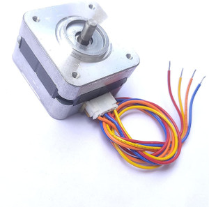 DS Robotics Nema 17 2.5 Kg-cm Bipolar Stepper Motor 10mm shaft for CNC ...