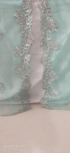 MVFASHIONHUB Net Embroidered, Embellished Women Dupatta