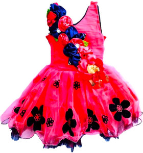 Wardrobe Fashion Baby Girls Midi/Knee Length Party Dress