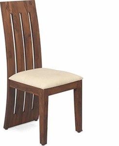 PR FURNITURE Premium Quality Solid Wood Dining Chair Set Of Six Cushion :- Cream Solid Wood Dining Chair