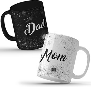 Unbounded Company Mom-Dad | Perfect Gift For Parents Birthday, Marriage Anniversary, Father's Day, Mother's Day | Premium Ceramic Coffee Mug