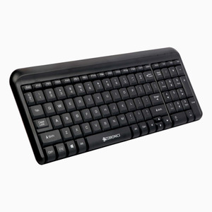 ZEBRONICS Zeb-Glide / Multimedia, Rupee Symbol Key, Gold Plated USB Connector Wired USB Standard Desktop Keyboard Compatible with Desktop, Laptop, Mac Easy to Use,Plug and Play,Quick, Comfy Durable body