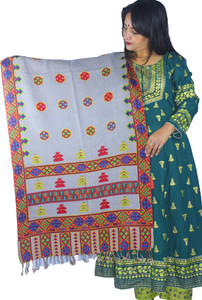 ARUNA KULLU HANDLOOM Wool Printed Women Shawl