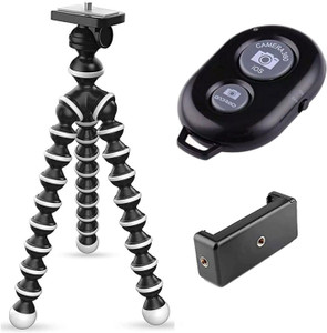 Webilla 10" Inch Gorilla Tripod Octopus Stand for All Smartphone & DSLR Camera's Use in Photography, Video Recording,Vlog & Youtbuers etc. Tripod Tripod Kit Tripod