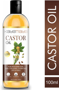 Kayamaya Premium Cold Pressed Castor Oil For Hair and Skin Hair Oil