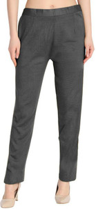 SCHp Relaxed Women Grey Trousers