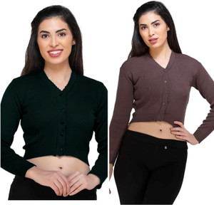 D 10 V-Neck Women Blouse