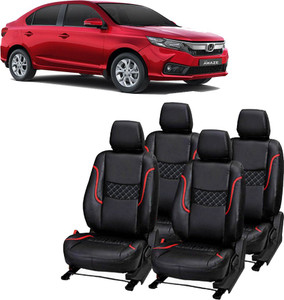 Luxury Premium Leatherette Car Seat Cover For Honda Amaze Price in