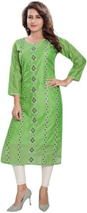 Dream & Dzire Women Embroidered Straight Kurta