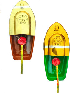 kd and sons 2 pcs steam toy, Brown 2 Pieces - Image 2
