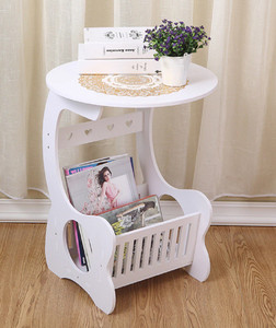 SS ARTS Center Table with Magazine Storage Water Proof Garden Table Engineered Wood Coffee Table