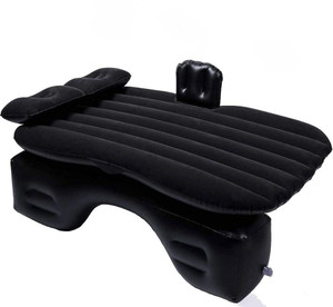 Anadaya Enterprise Multifunctional Inflatable Car Bed Mattress with Two Air Pillows, Car Air Pump and Repair Kit Travel Sleeping Back Seat Comfortable Vehicle With Electric Pump Car Inflatable Bed