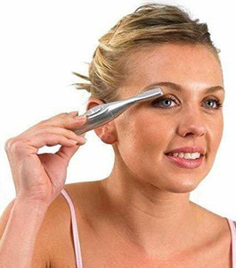 NH WORLD Feather King Eye Brow Trimmer for Women (Silver) - Image 6