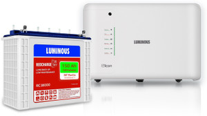 LUMINOUS 900 VA with iCon 1100 for Home & Office with 36 Months Warranty Pure Sine Wave Inverter