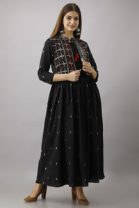 jaipurite Women Printed Flared Kurta
