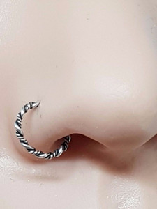 Say-Cute Silver Nose Ring