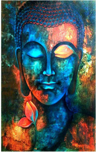 God Buddha Poster for room Paper Print
