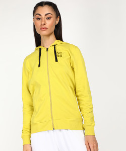 Wildcraft Full Sleeve Solid Women Sweatshirt