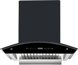 Kaff RIO LX BF DHC 75 Auto Clean Wall Mounted Black 1150 CMH Chimney